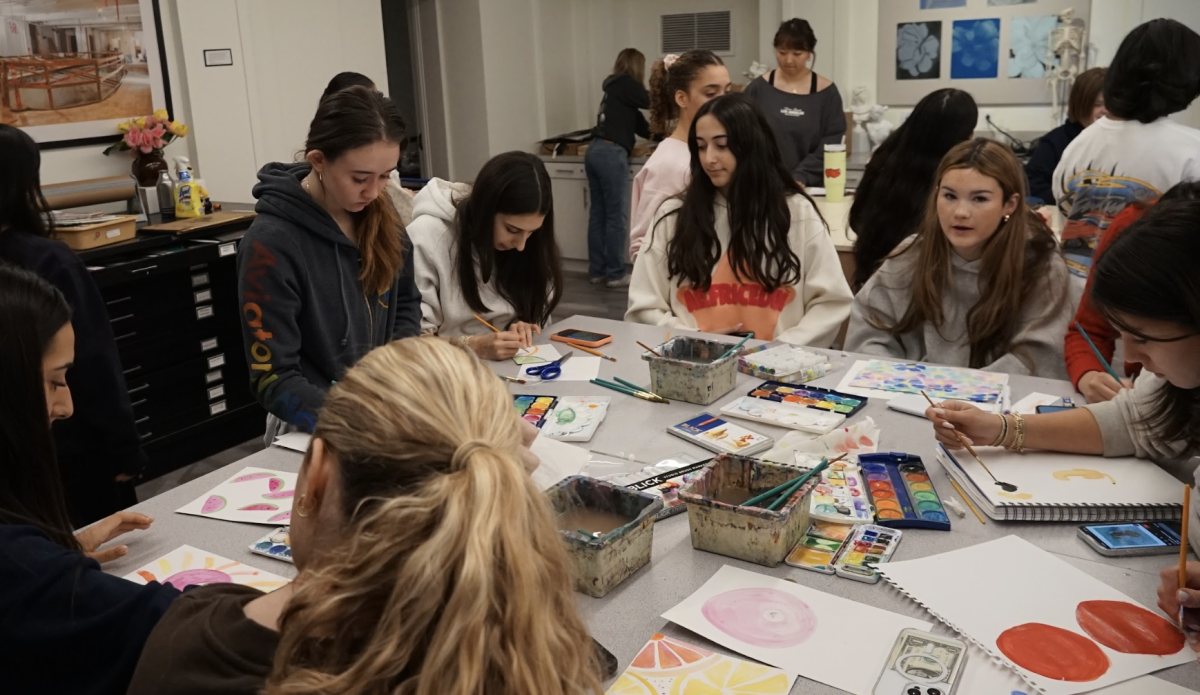 Mayfield students connect with each other through art.